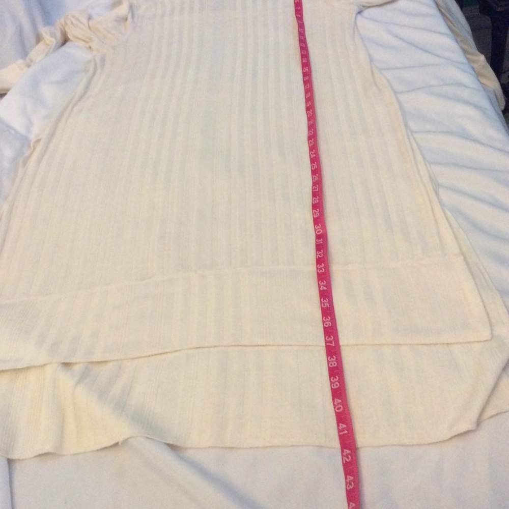 WeThe Free Cream Turtleneck LS Sweater Dress L - Picture 14 of 16